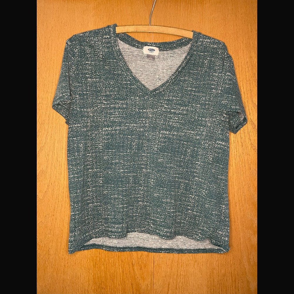 Old Navy Green Tee Size M